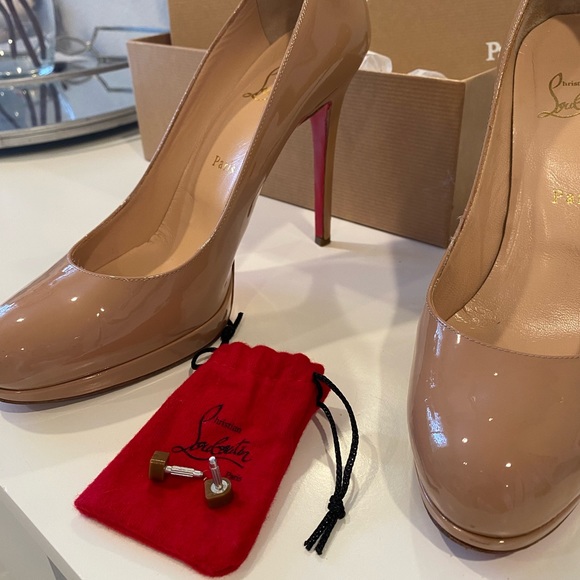 Christian Louboutin New Simple Pump 120 Patent in Calf -Size 39 - Picture 9 of 14